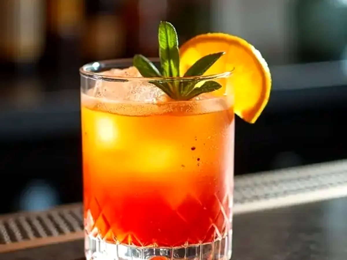 Galette de semoule harcha dorée et moelleuse.